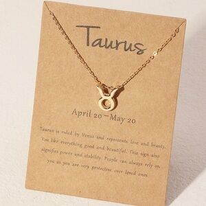 Taurus Necklace